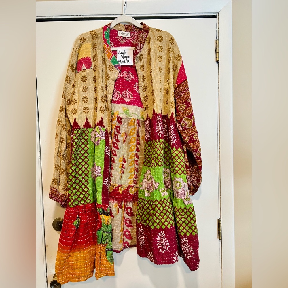 Kantha Bae Luminous Mini Dress